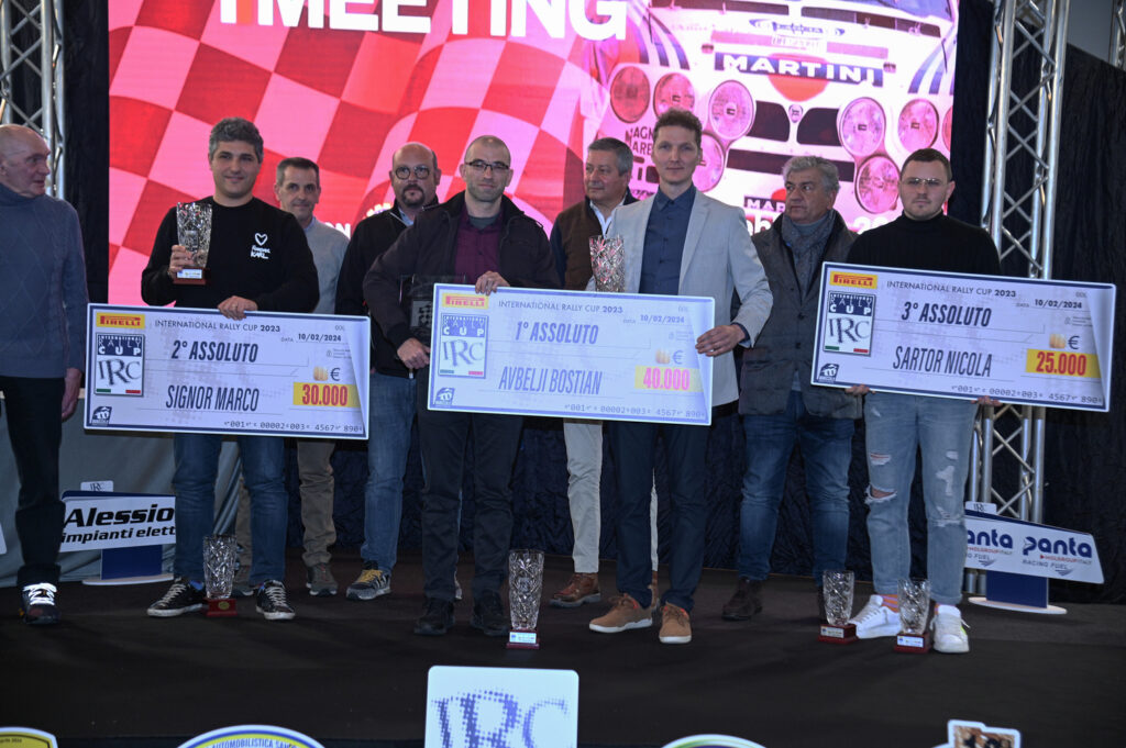 Un poker da record per International Rally Cup: il montepremi sale a 368.000 euro