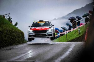 Rally Valli della Carnia – interviste dopo la PS 6, la Pirelli Power Stage.