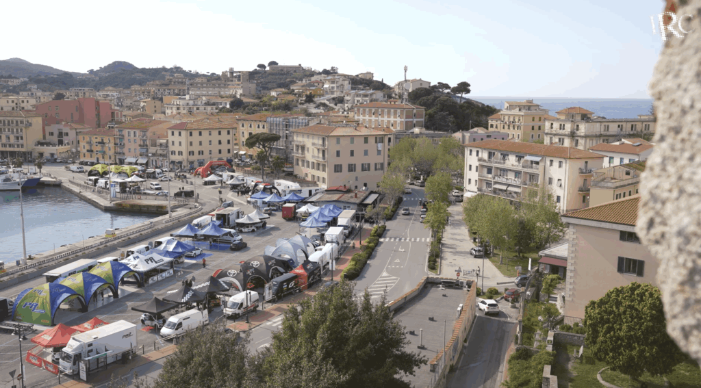 Rallye Elba – diretta parco assistenza